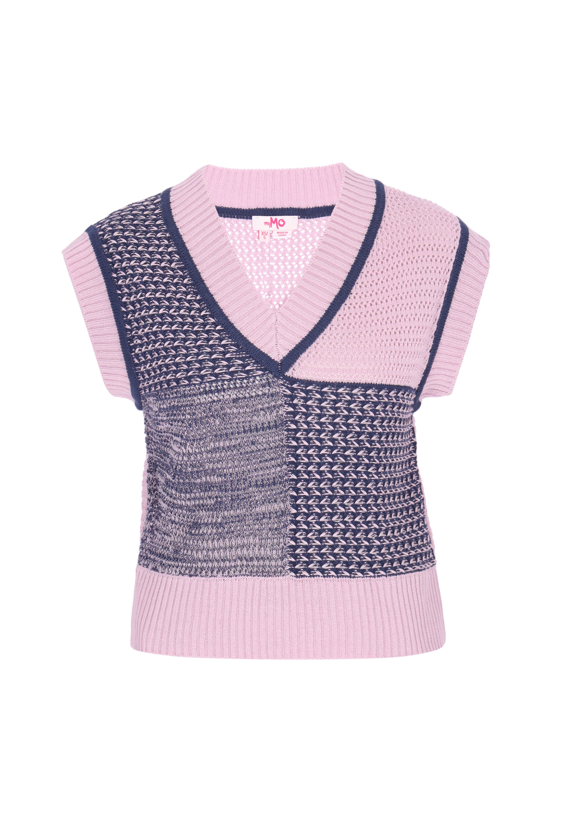 Pull-over MYMO en violet : devant