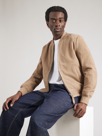 Schott NYC - Casaco meia-estação em bege: frente