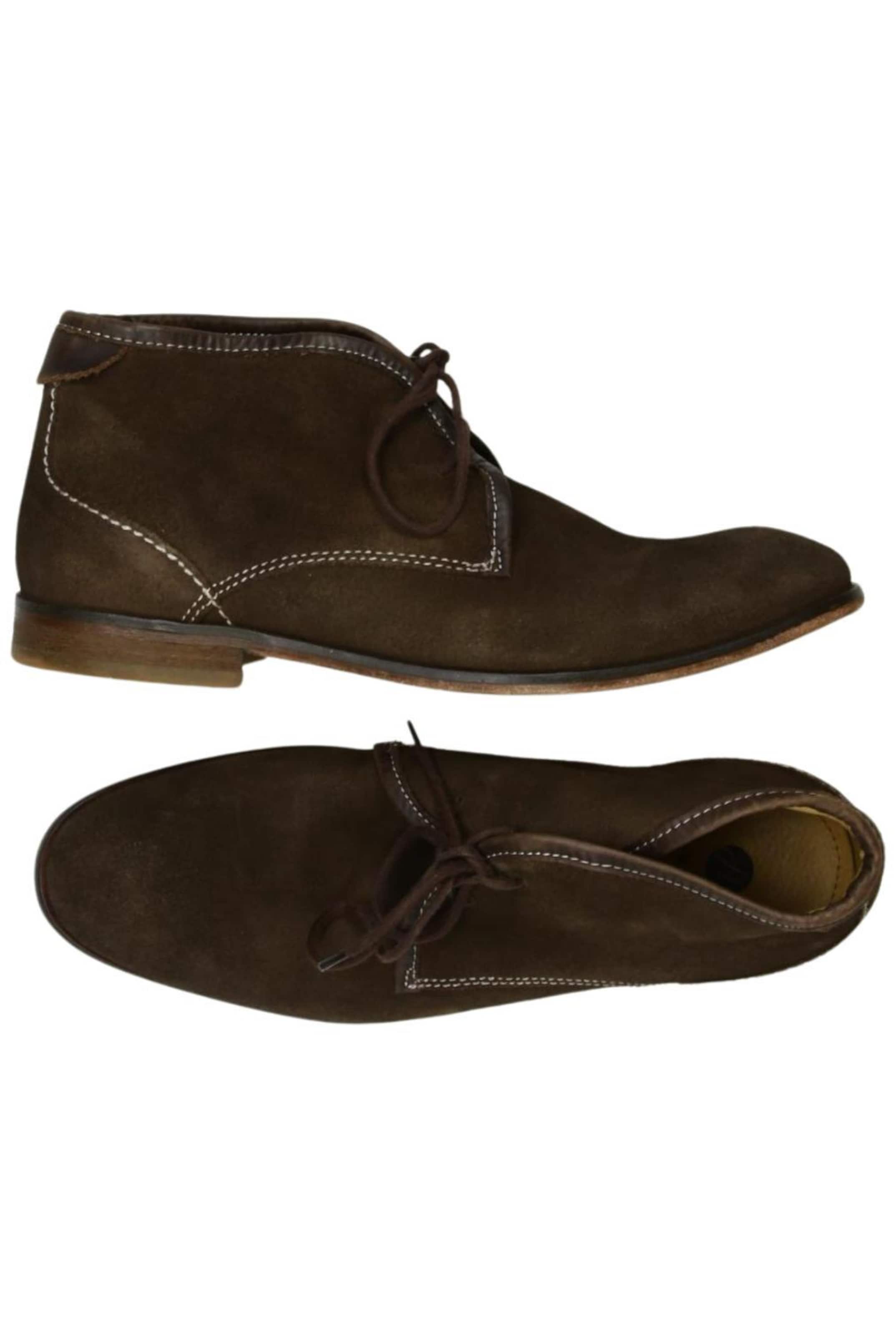 H by Hudson Flats & Loafers in 40 in Brown: front