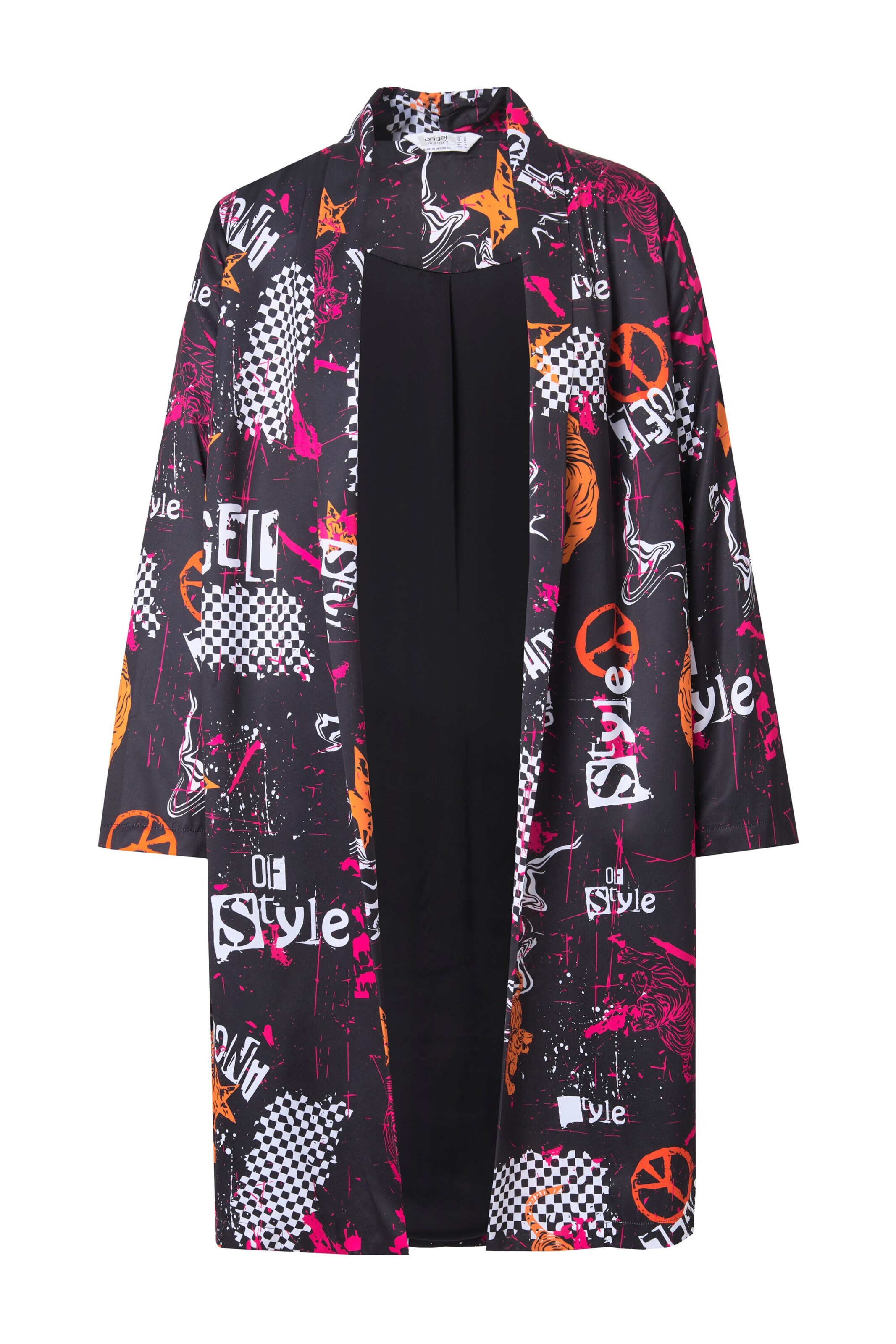 Angel of Style Kimono in Mischfarben: Vorderseite