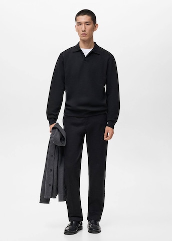 MANGO MAN Sweatshirt 'Bola' in Schwarz