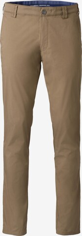 MEYER Chino Pants 'Bonn' in Brown: front