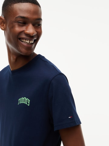 mėlyna Tommy Jeans Marškinėliai