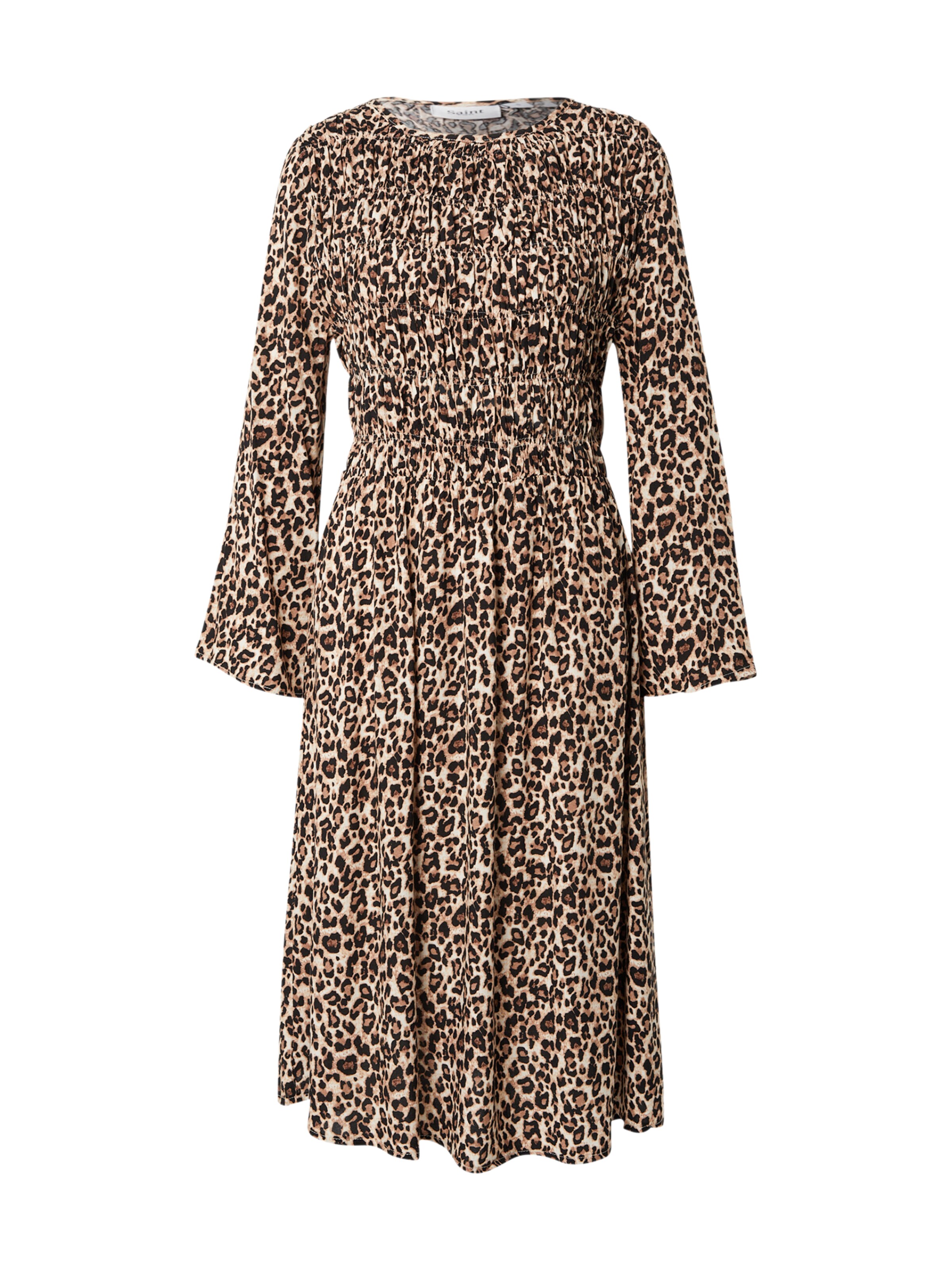 SAINT TROPEZ Kjole 'Gazel' i sort: forside