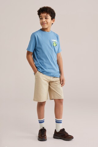 WE Fashion Shirt in Blauw