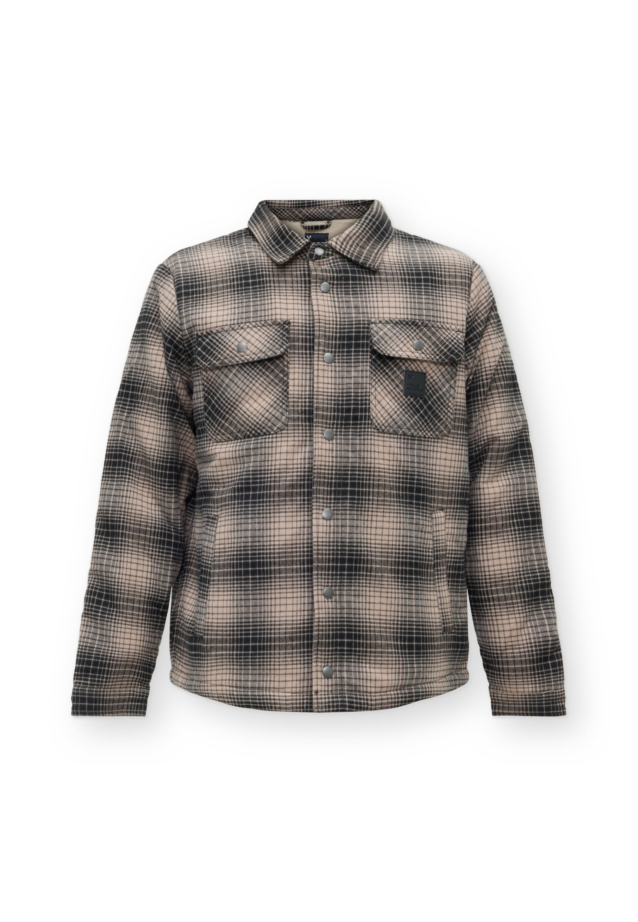 Vintage Industries Between-season jacket 'Timber' in Beige: front