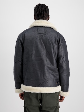 ALPHA INDUSTRIES Vinterjacka 'B3 FL' i svart