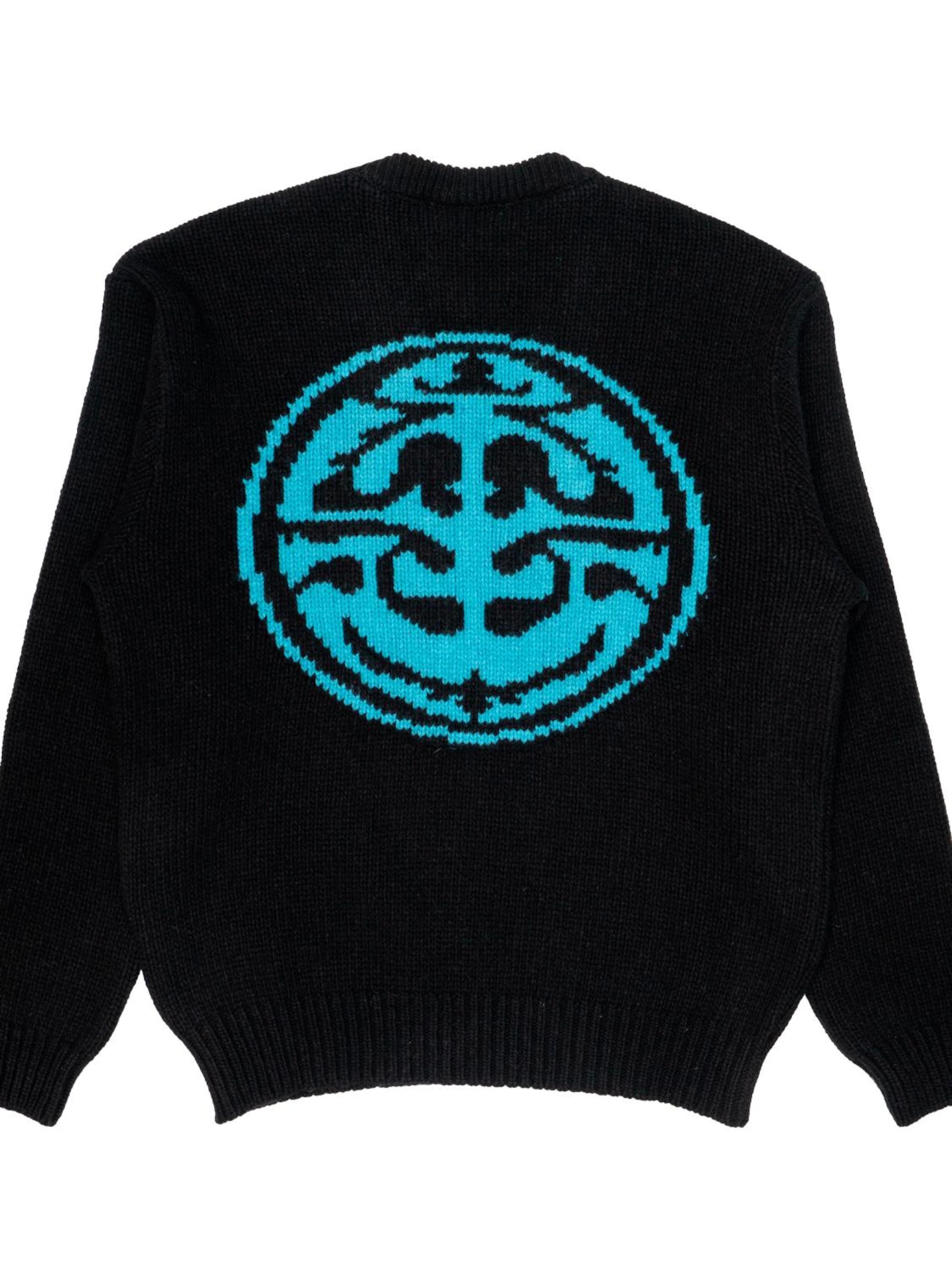 EDWIN Pullover‌ in Schwarz