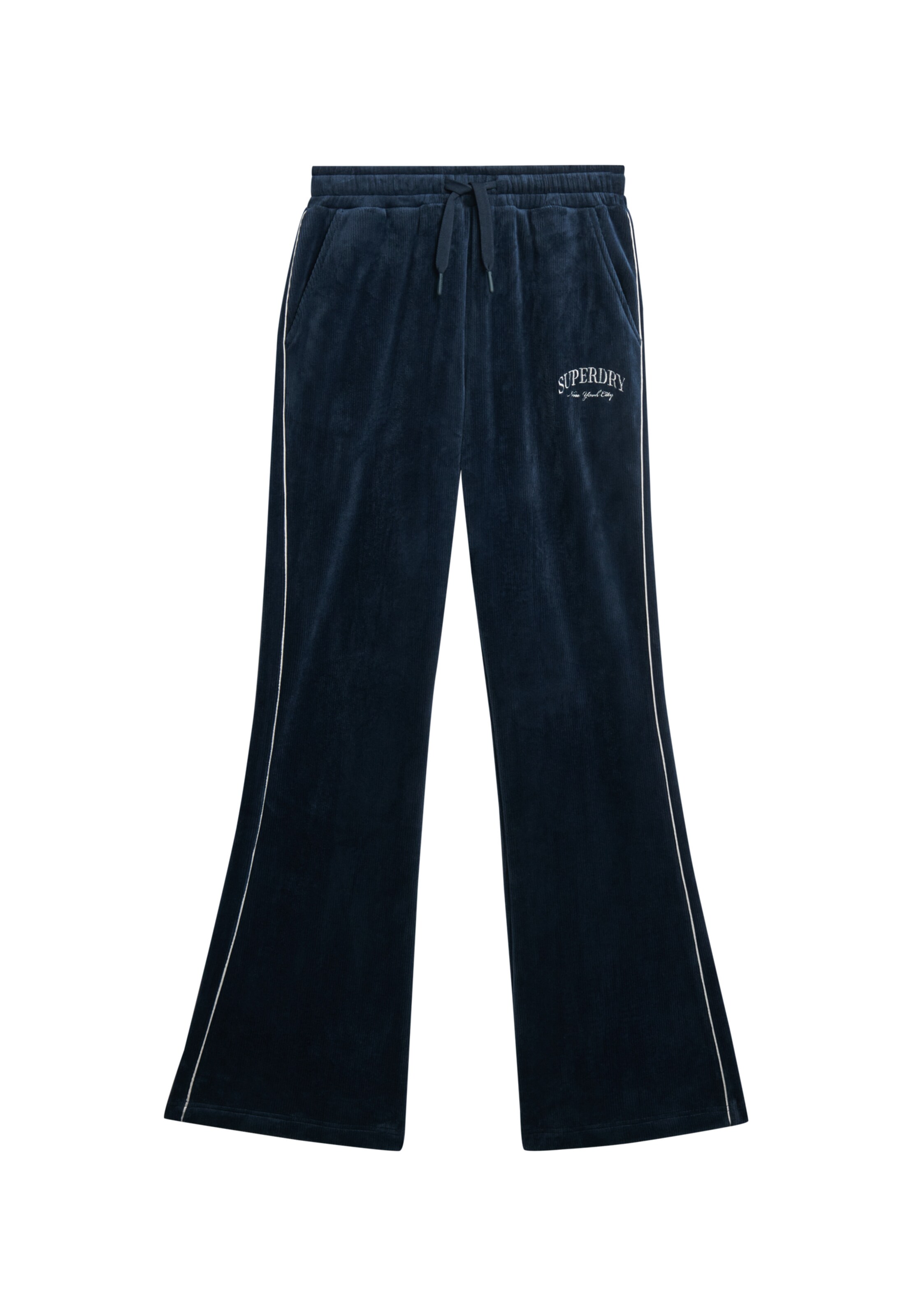 Pantalon 'Country Club' Superdry & Co en bleu : devant