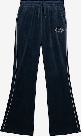 Superdry Broek 'Country Club' in Blauw: voorkant