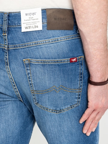Tapered Jeans 'Mustang Style Tramper Tapered Denim Blue 1018016 5000 623' di MUSTANG in blu