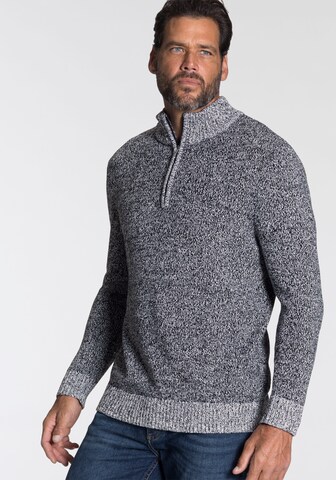 Man's World Sweater in Grey: front