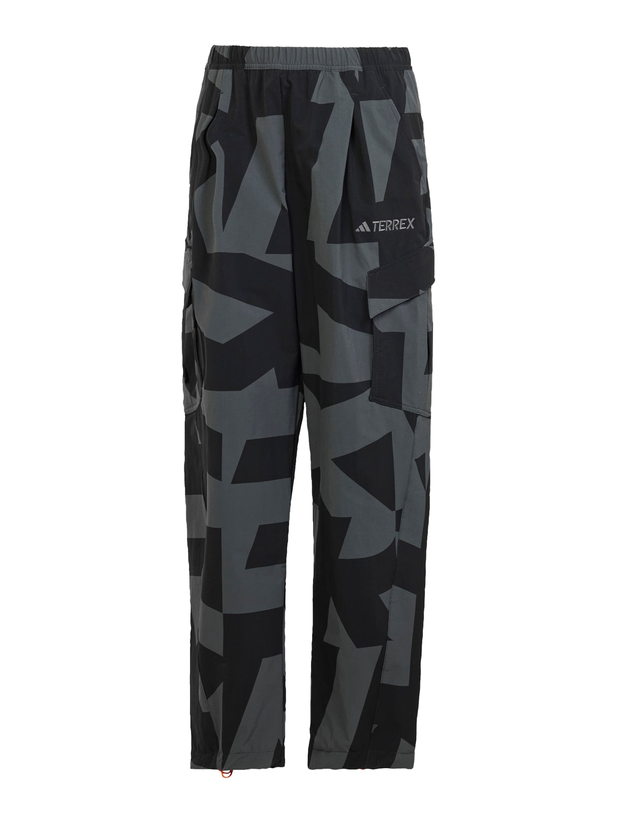 Regular Pantalon outdoor 'Xploric' ADIDAS TERREX en noir : devant