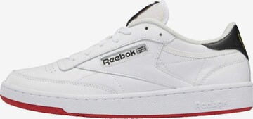 Sneaker low 'Club C 85' de la Reebok pe alb: față