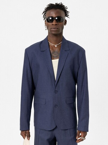 VAMOS CLO Regular fit Blazer 'Black-eyed Susan' in Blue: front