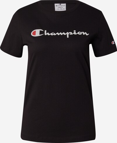 Maglietta Champion Authentic Athletic Apparel di colore rosso sangue / nero / bianco, Visualizzazione prodotti