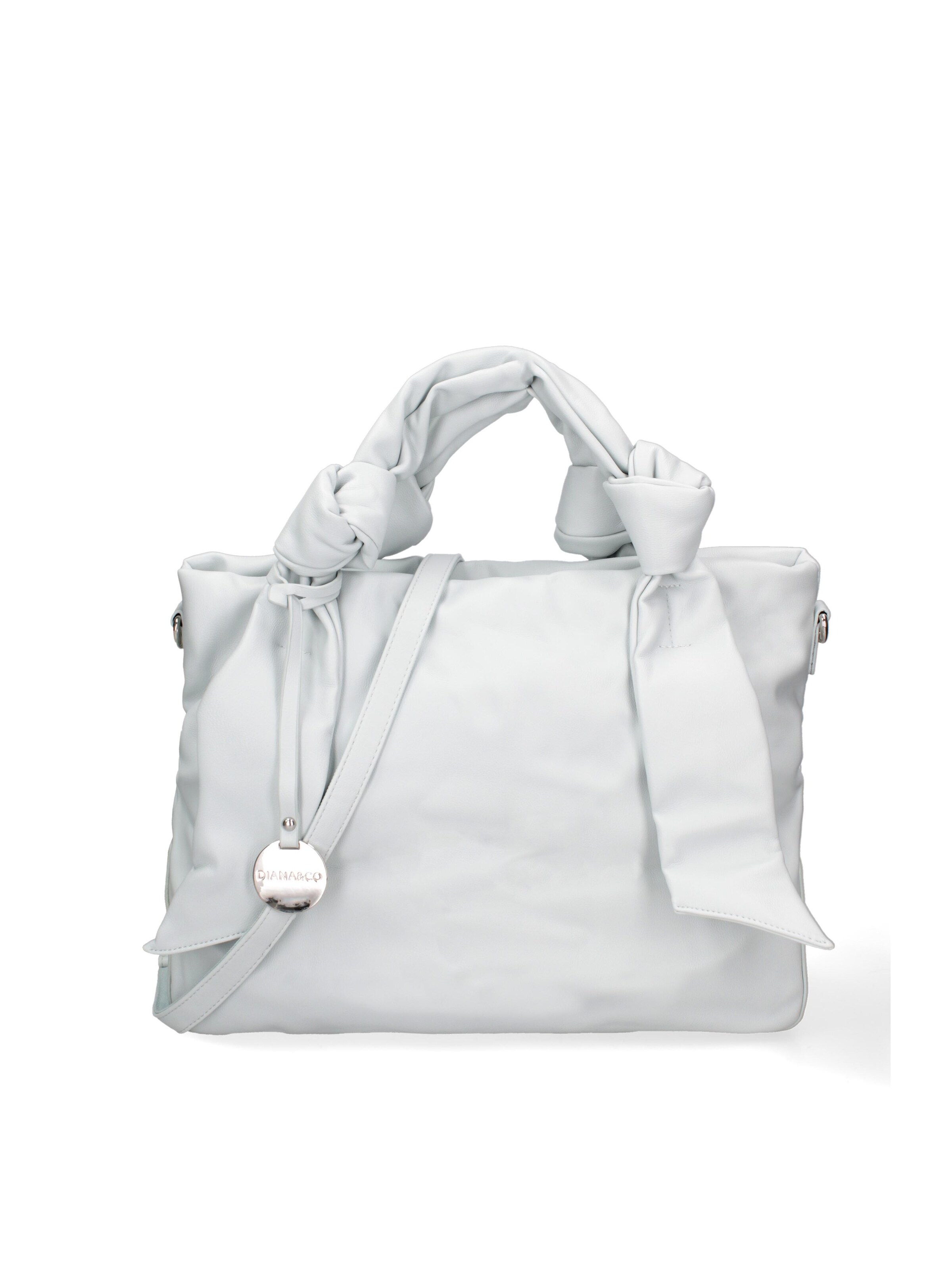 Shopper 'Borsa Shopper Donna Ecopelle con Zip e Tracolla Regolabile' di Diana&Co. in blu