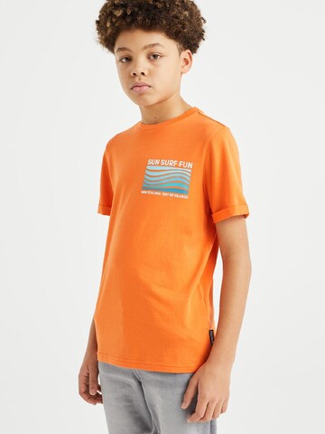 WE Fashion Shirt in Orange