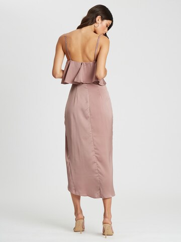 Chancery Evening Dress 'Ivy' in Pink: back