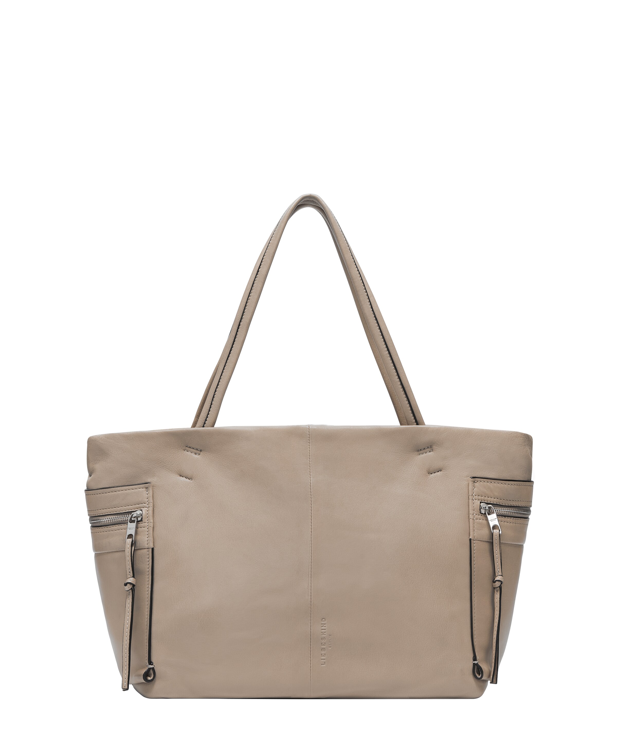 Cabas Liebeskind Berlin en beige : devant