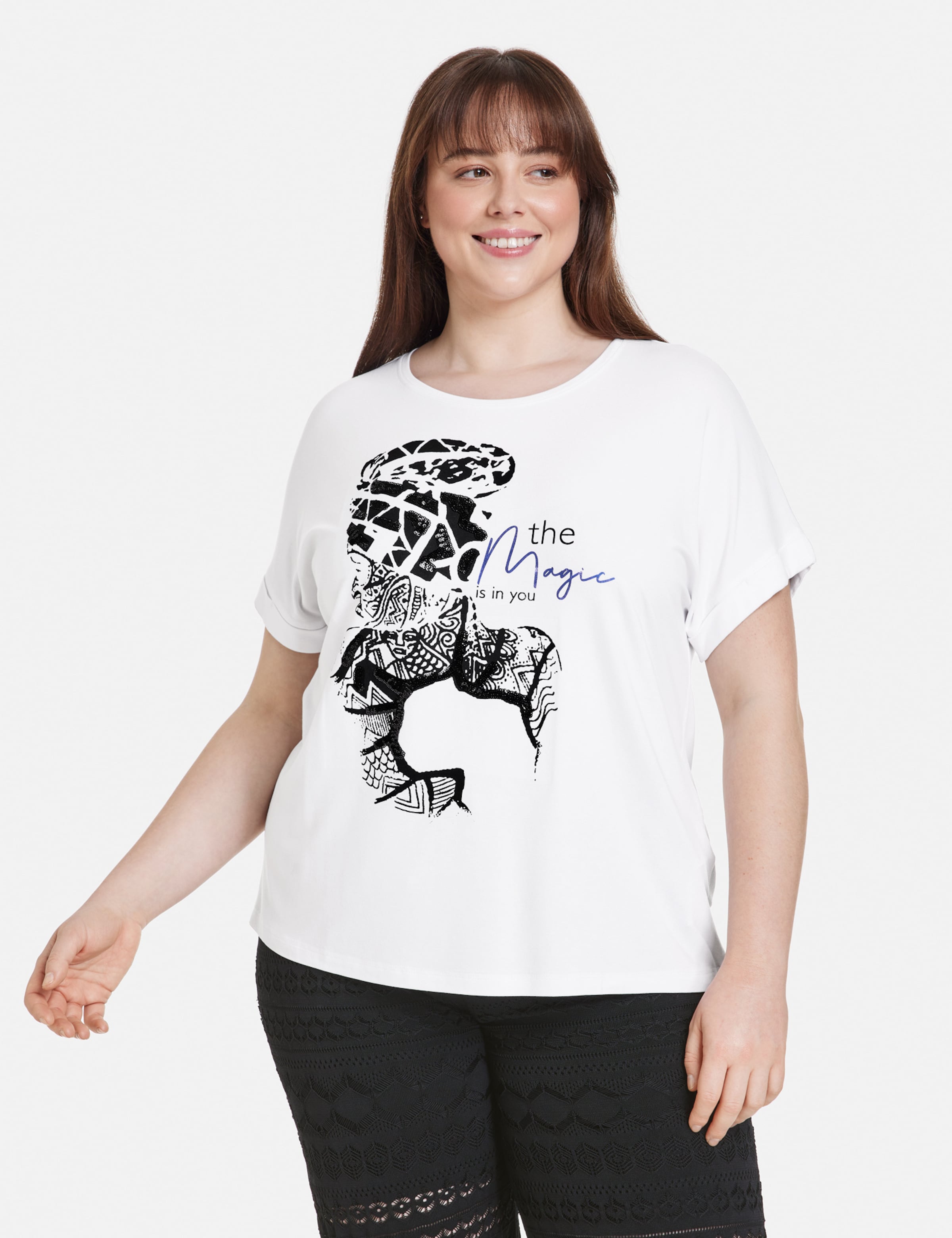 SAMOON Shirt in White ABOUT YOU