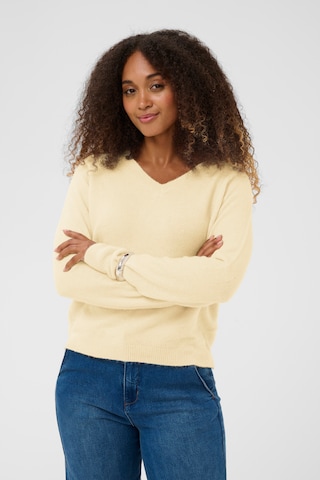 Love Copenhagen Sweter w kolorze żółty