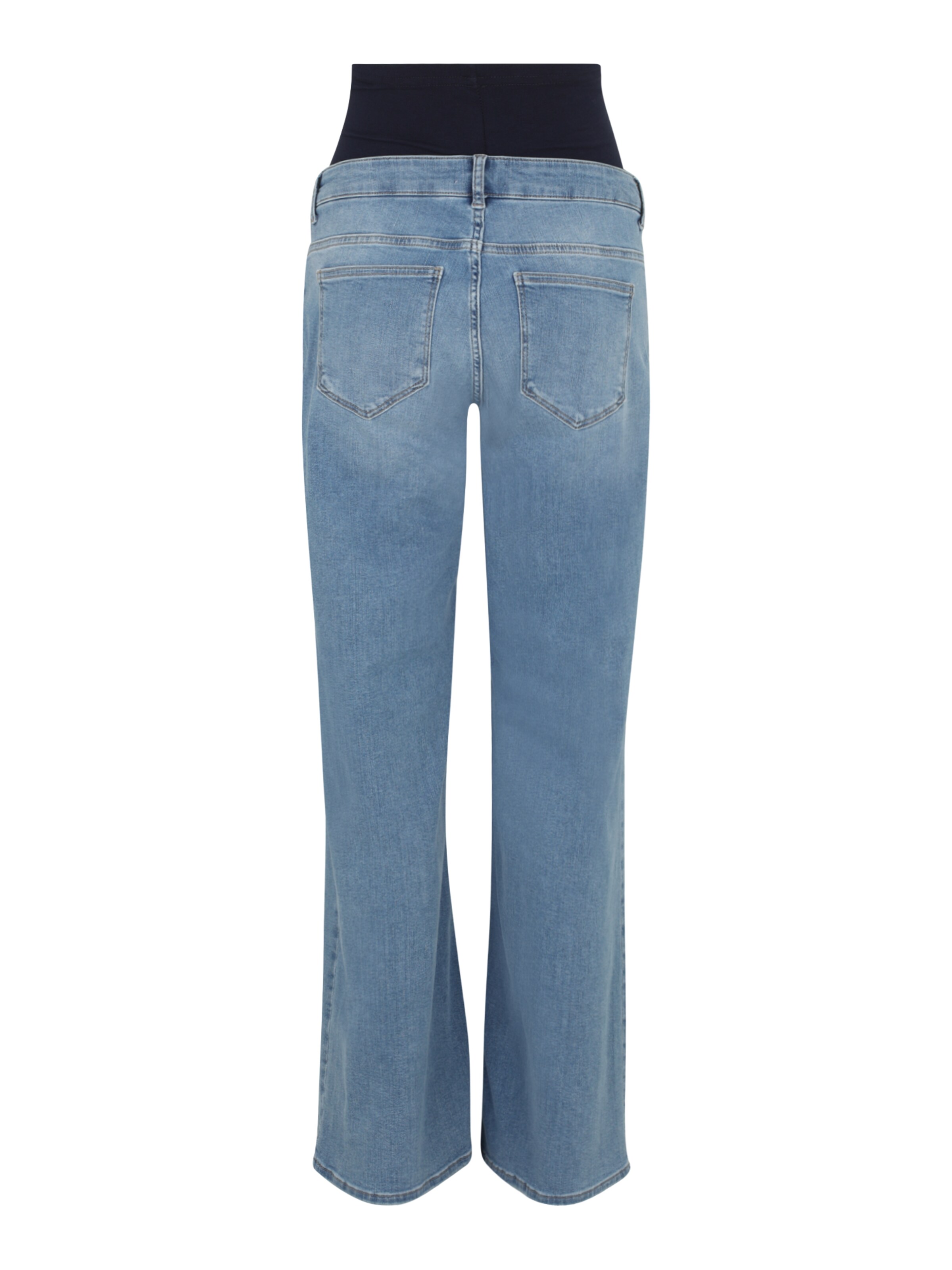 Wide leg Jeans 'OLMMADISON BLUSH' de la Only Maternity pe albastru