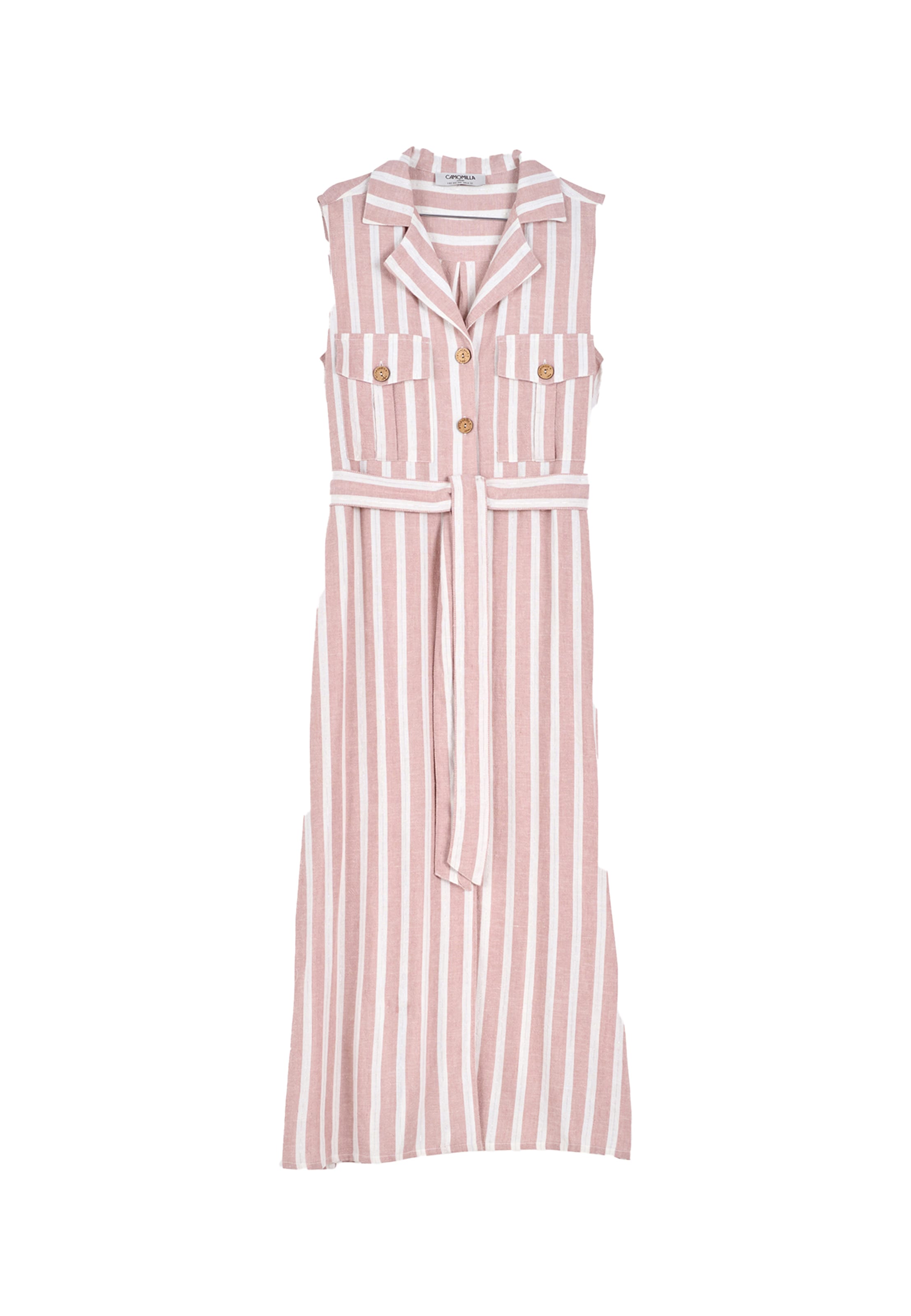 Camomilla Italia Shirt dress 'AMIRI' in Brown: front