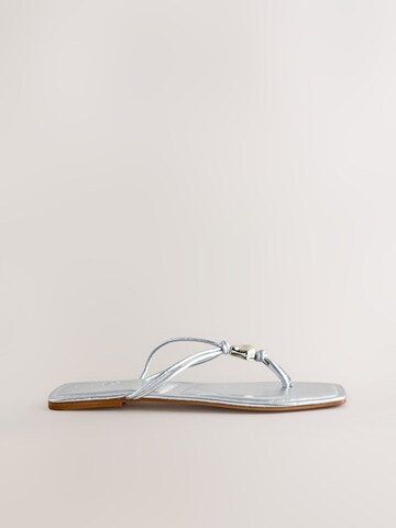 Infradito 'Forever Comfort' di Next in argento