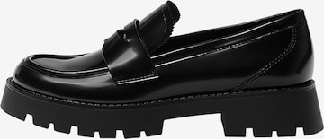 Pull&Bear Slipper in Schwarz