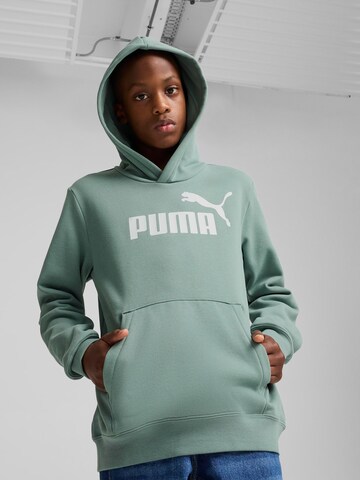 PUMA Свитшот 'Ess No. 1' в Зеленый: спереди