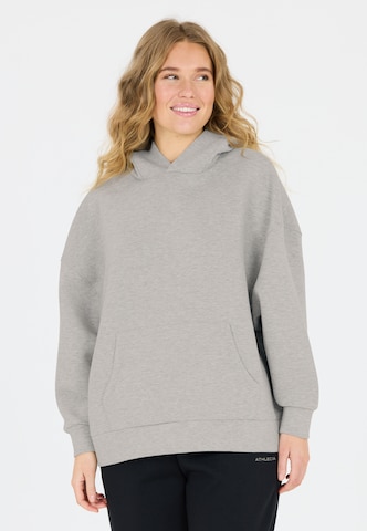 Athlecia Sweatshirt 'Larisa' in Grey: front