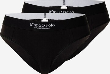 Marc O'Polo Трусы-слипы 'Iconic' в Черный: спереди