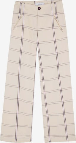 Scalpers Loosefit Broek in Beige: voorkant