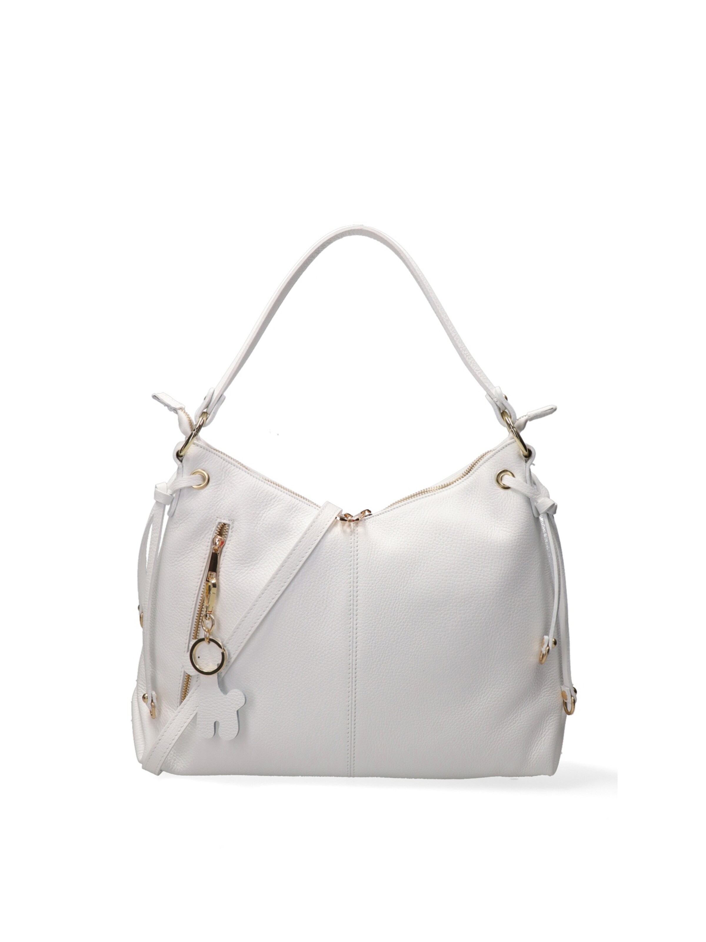 Sac bandoulière Gave Lux en blanc : devant