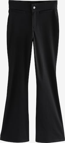 NextFlared/zvonoliki kroj Traperice - crna boja: prednji dio