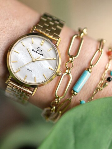Orologio analogico di GO GirlOnly in oro: frontale
