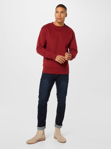 TOM TAILOR DENIM Sweatshirt in Rot