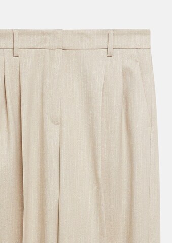 Baggy Pantalon COMMA en beige