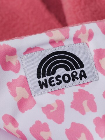 WESORA GmbH Loop scarf 'Printed Neckwarmer Fleece + UV-Schutz' in Pink