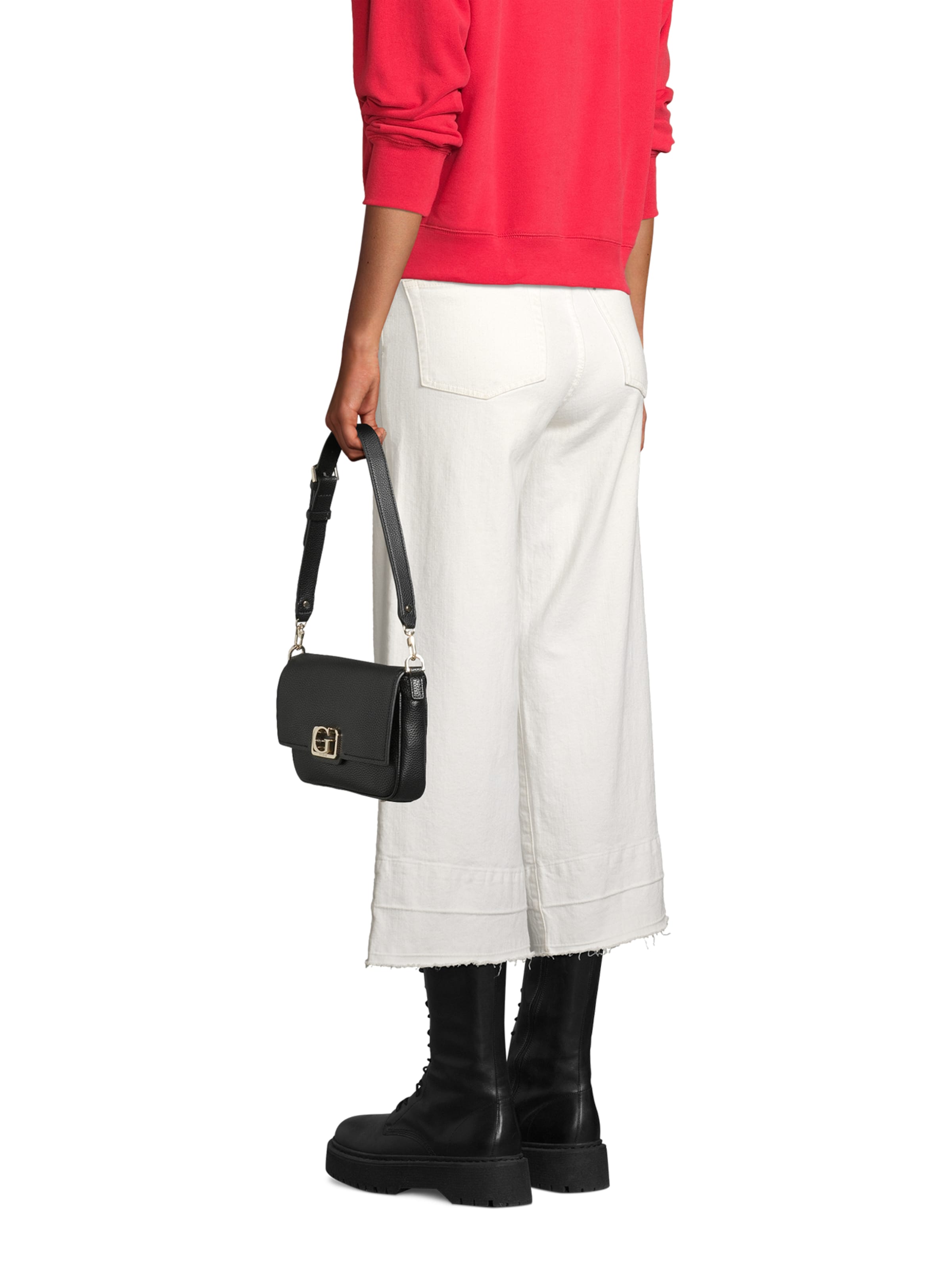 GUESS Schoudertas 'ANADELA' in Zwart