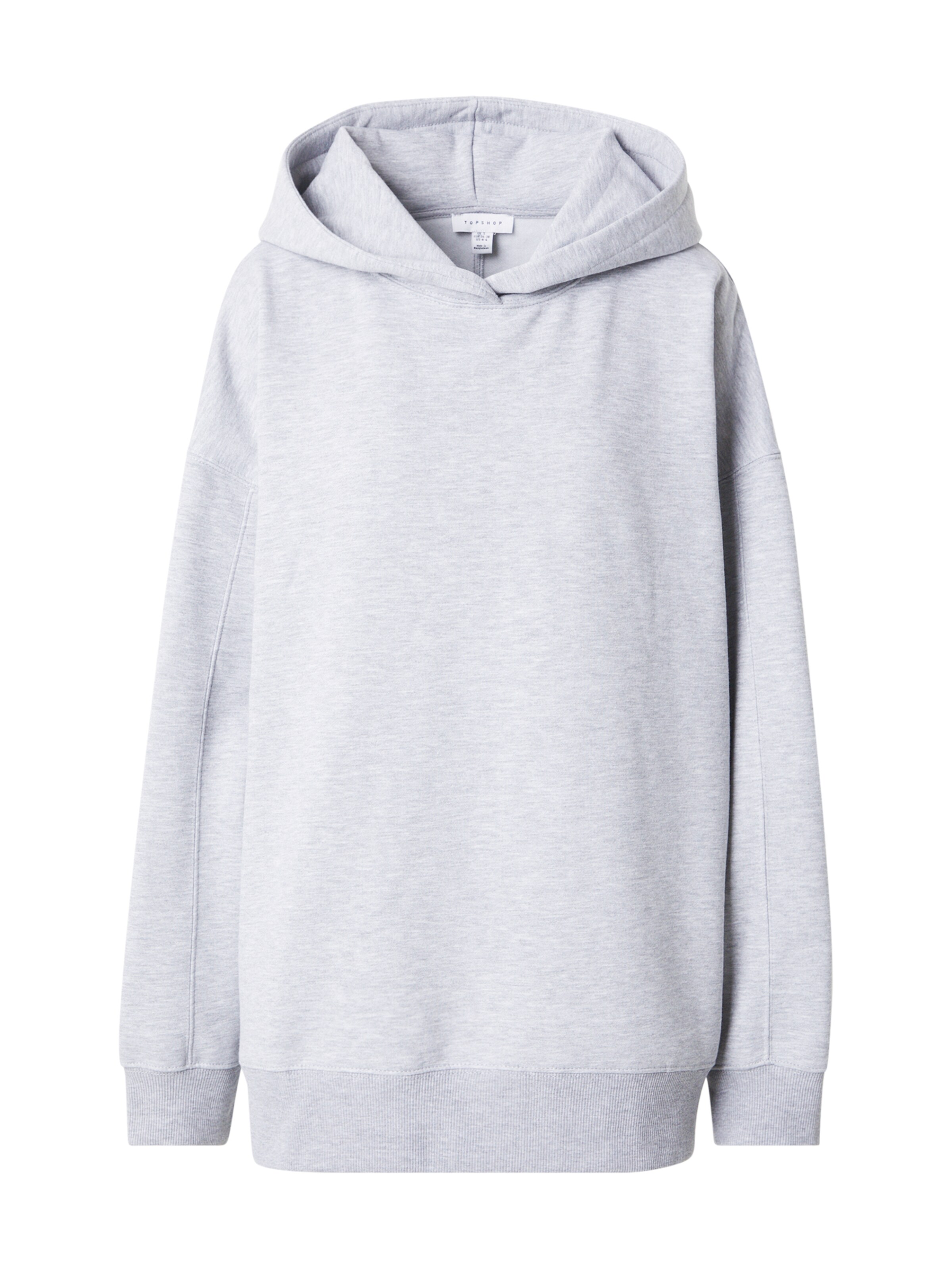 TOPSHOP Sweatshirt in Light Grey | ABOUT YOU