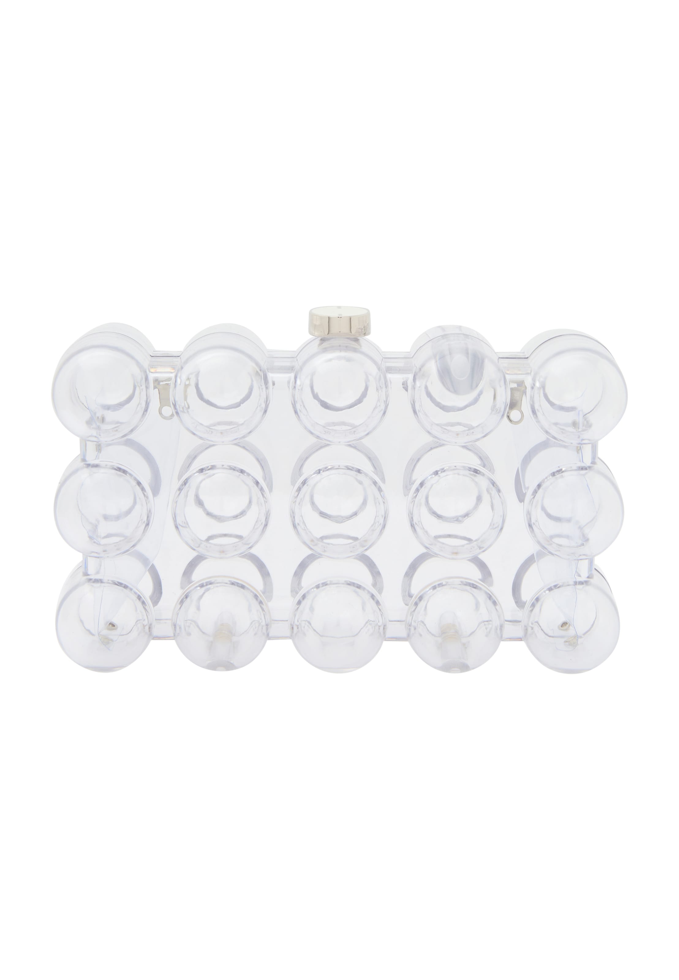 KRZY Клатч в Прозрачный: спереди