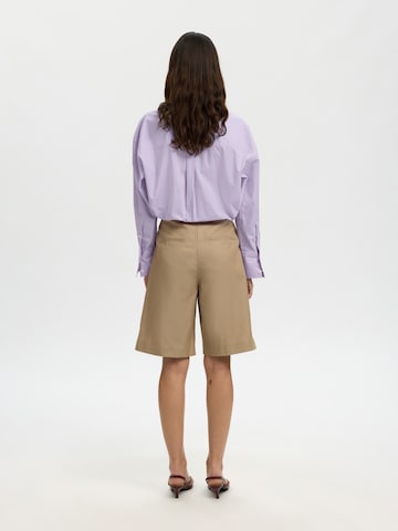 SELECTED Bluse 'SLFHOTEL AMOUR' i pink