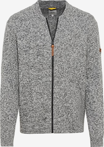 CAMEL ACTIVE Knit Cardigan in Grey: front