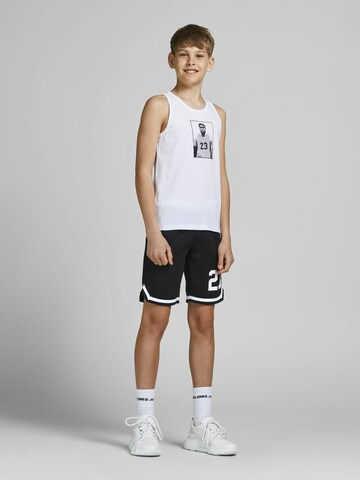 Regular Pantaloni de la Jack & Jones Junior pe negru