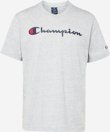 Champion Authentic Athletic Apparel - Camisa 'Legacy American Classics' em cinzento: frente
