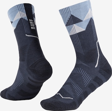 BUFF Socken 'BUFF Thermonet Crew Socks' in Blau: Vorderseite