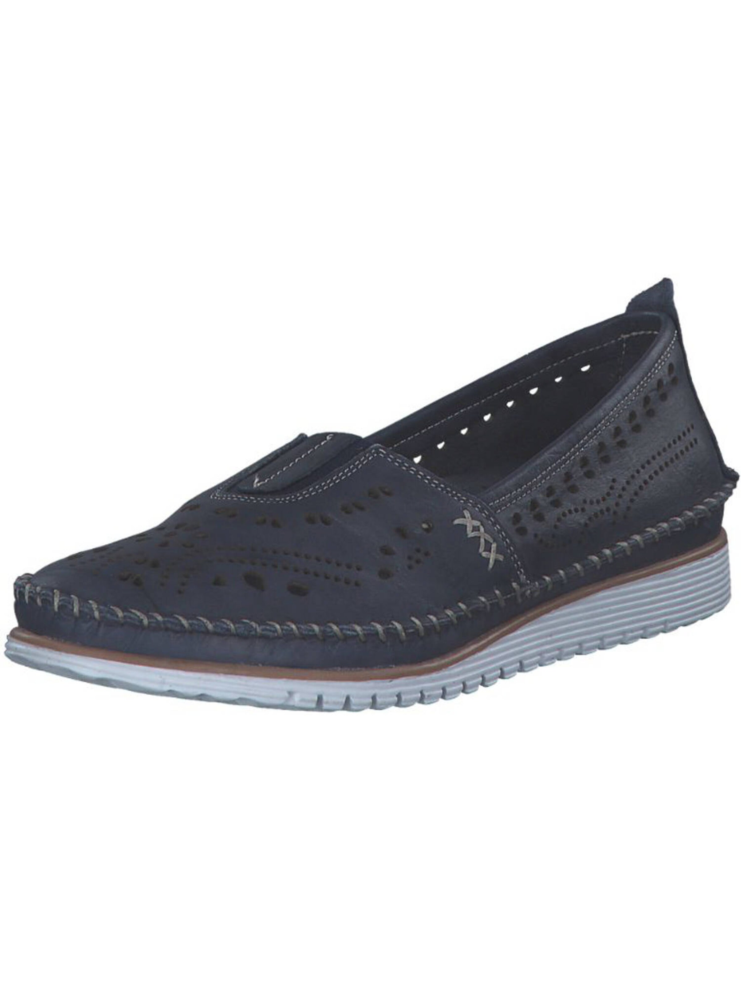 Esgano Slip-ons '18859090' in Blue: front