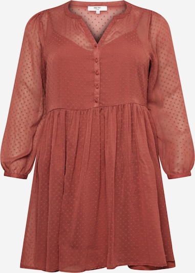 ABOUT YOU Curvy Shirt Dress 'Payton' in Rusty red, Item view